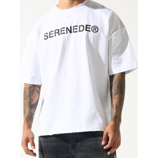 SERENEDE Classic  Tee "White"