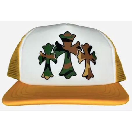 Chrome Hearts King Taco Trucker Hat "Yellow"