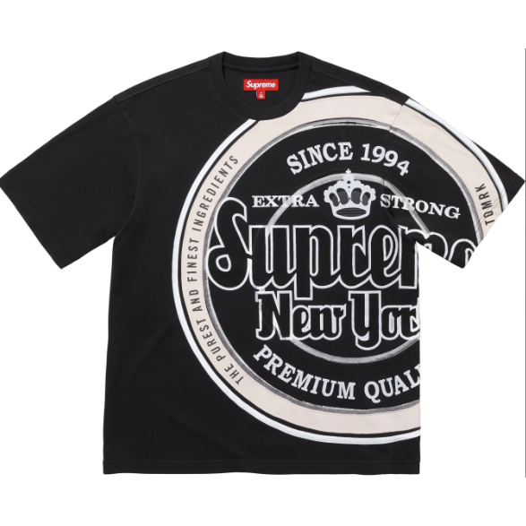 Supreme Lager Tee "Black"