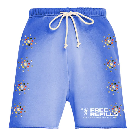 Free Refills Gem Shorts "Blue"