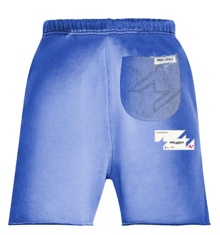 Free Refills Gem Shorts "Blue"