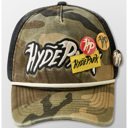 Hyde Park Ash Fault Denim Hat