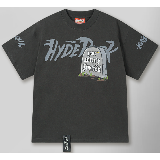 Hyde Park Tombstone Tee "Black"