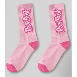 Hyde Park Logo Socks "Pink"