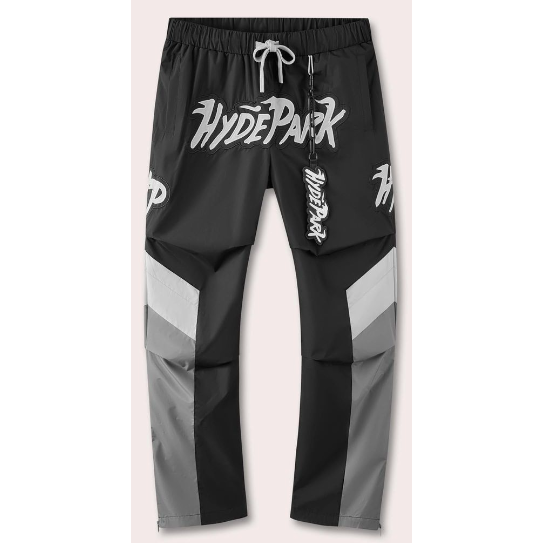 Hyde Park Street Team Windbreaker Pants "Black"