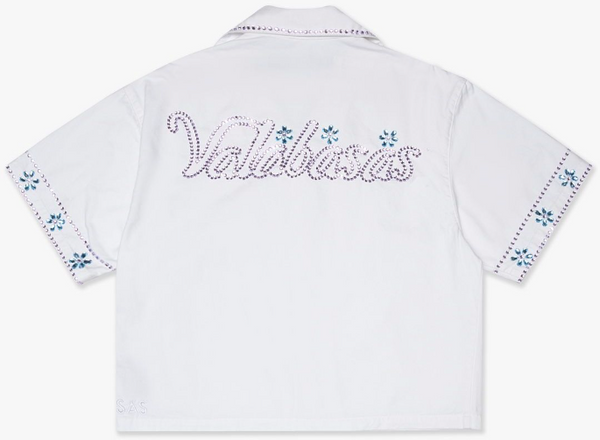 Valabasas Under Pressure Button Up Tee "White"