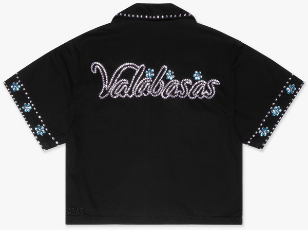 Valabasas Under Pressure Button Up Tee "Black"