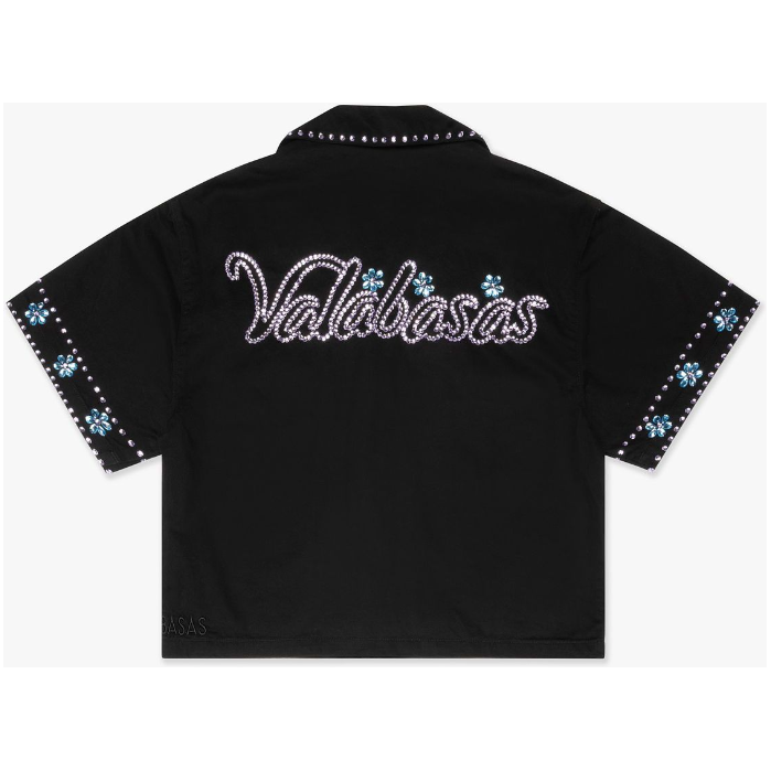 Valabasas Under Pressure Button Up Tee "Black"
