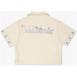 Valabasas Under Pressure Button Up Tee "Cream"