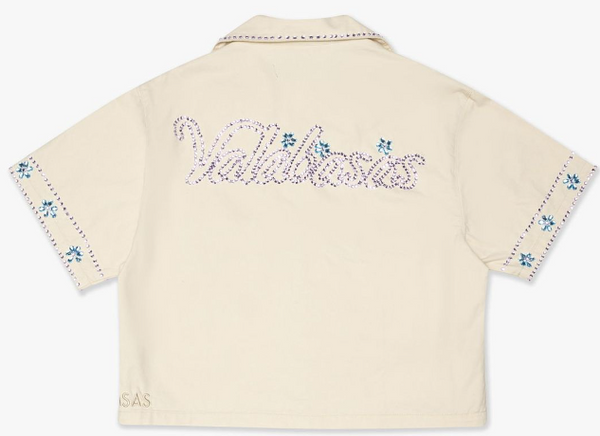 Valabasas Under Pressure Button Up Tee "Cream"