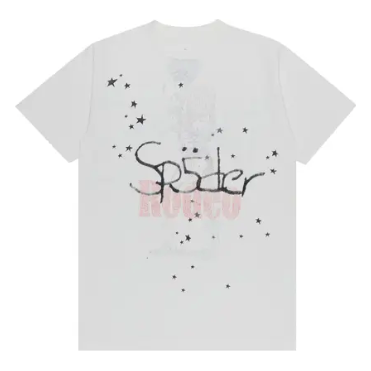 Sp5der x Travis Scott Days Before Rodeo II Tee "White"
