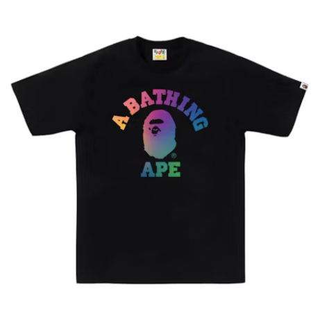 Bape College Gradiation Tee "Black"