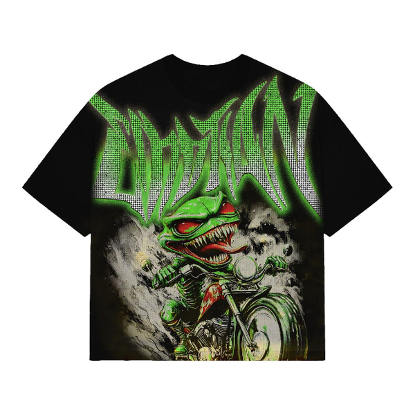 Mixed Emotion Goblin Rhinestone Tee