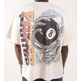 Paper Money Eightball Rhinestone Tee