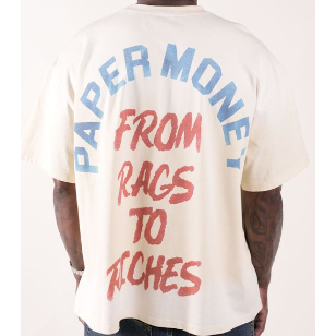 Paper Money For The Dogs Rhinestone Tee
