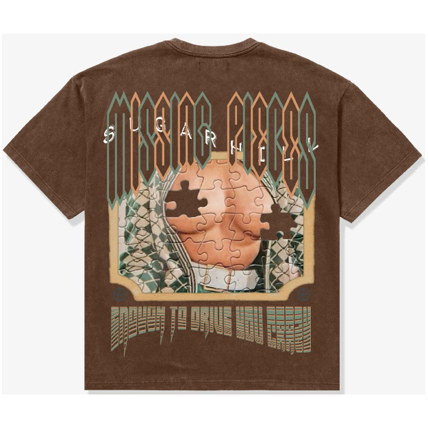 Sugar Hill Jigsaw Tee "Brown"