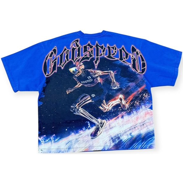 Godspeed Run Club Tee "Royal"