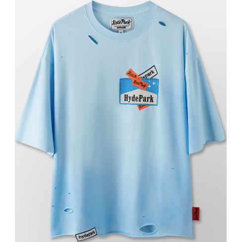 Hyde Park Ciggy Cig Tee "Blue"