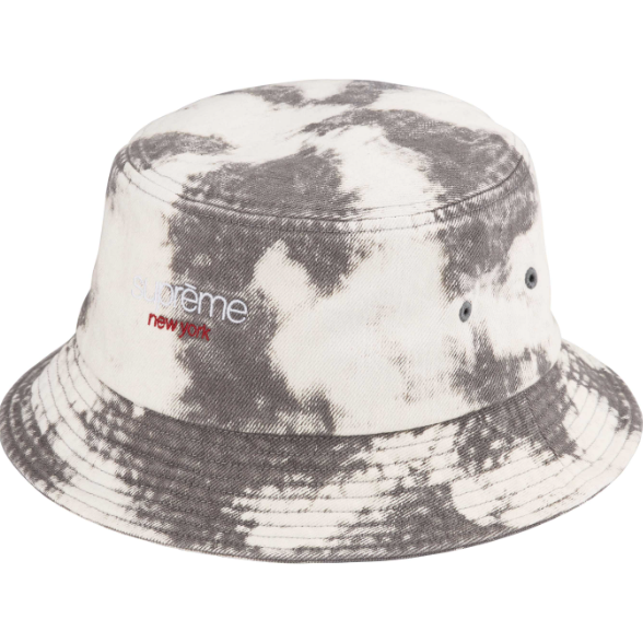 Supreme Denim Crusher Bucket Hat "Grey"