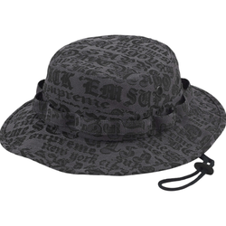 Supreme Cities Jacquard Bucket Hat "Black"