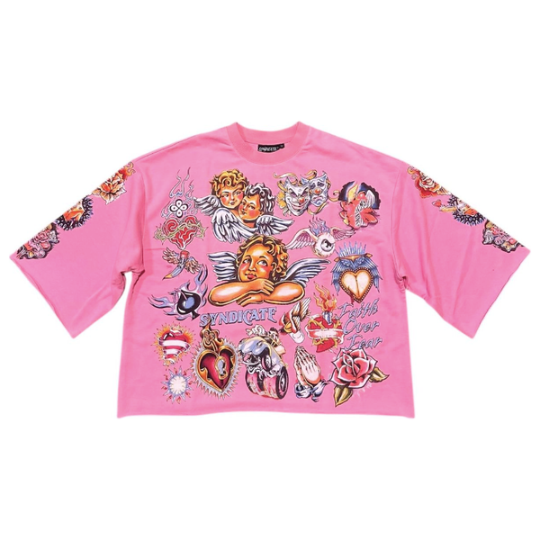Syndicate Faith Tee "Pink"