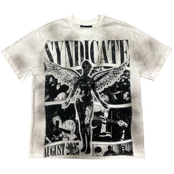 Syndicate World Tour Tee "Black/White"
