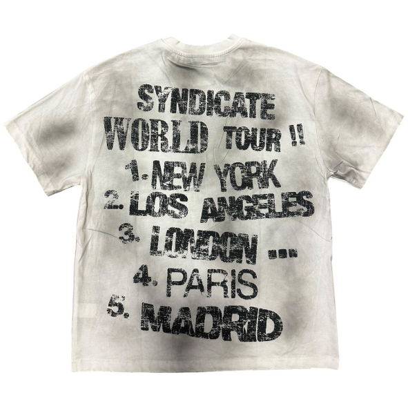Syndicate World Tour Tee "Black/White"