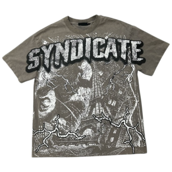 Syndicate Eiffel Tower Tee "Grey"
