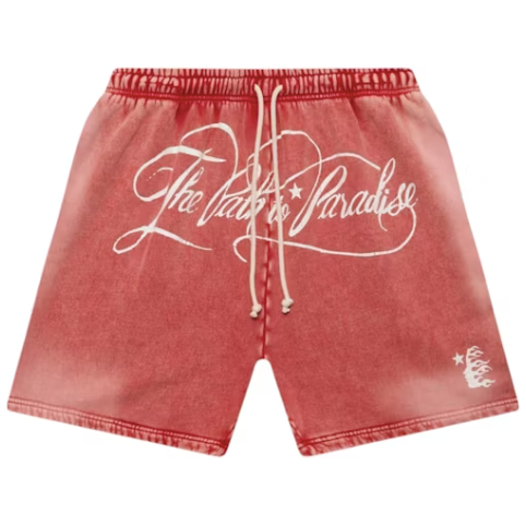 Hellstar Path To Paradise Sweatshorts "Red"