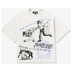 JunkLab Burning Tee "White"