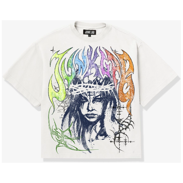 JunkLab Witch Tee "White"