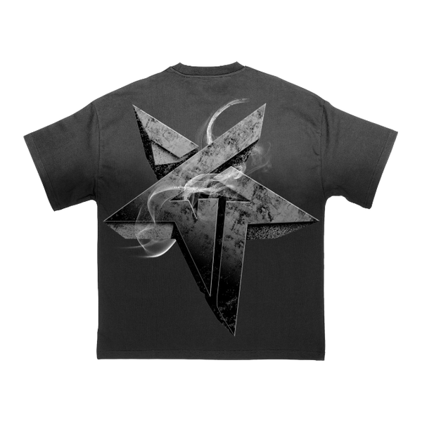 WKNDRIOT Doberman Tee "Faded Black"