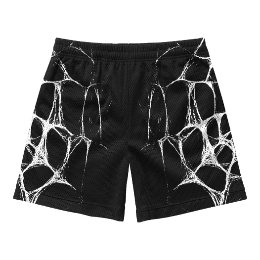 WKNDRIOT Thief Of Dreams Mesh Shorts "Black"
