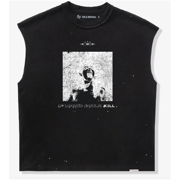 Gala Original Untouchable Cutoff Tee "Black"