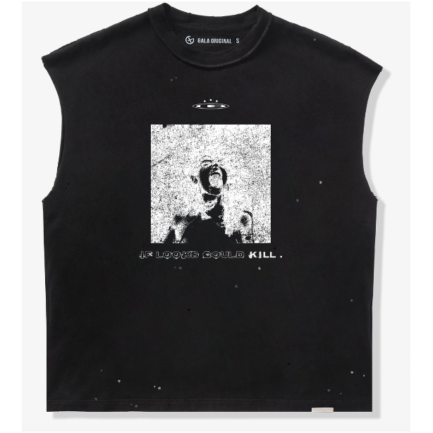 Gala Original Untouchable Cutoff Tee "Black"
