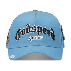 Godspeed Forever Trucker Hat "Baby Blue"