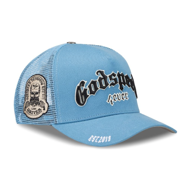 Godspeed Forever Trucker Hat "Baby Blue"