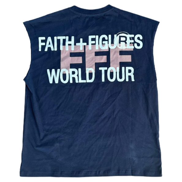 Faith+Figures Picture That Sleeveless Tee "Navy"