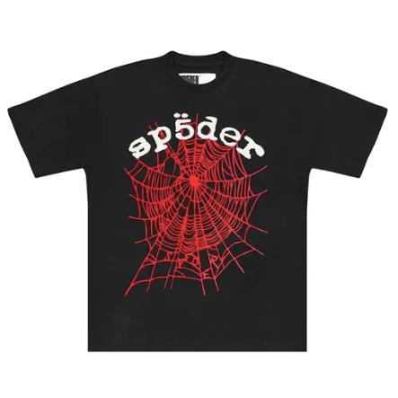 Sp5der Legacy Heavyweight Tee "Black/Red"
