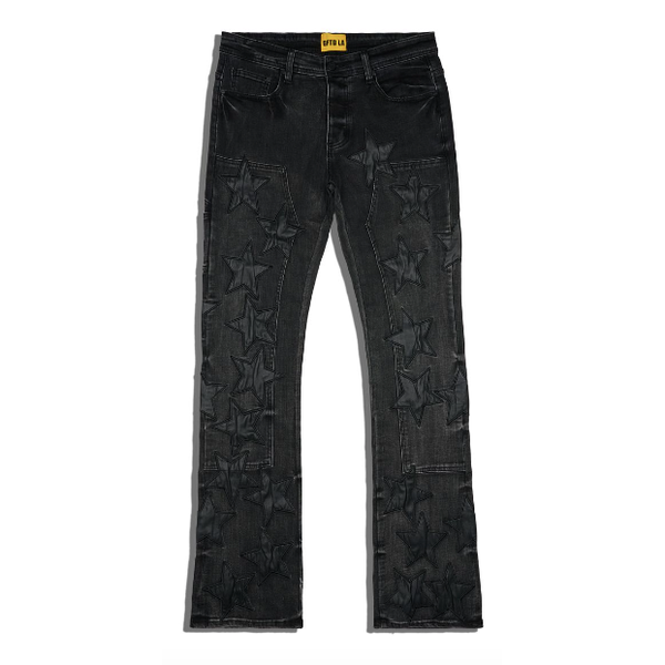GFTD LA Super Star Flare Jeans "Black"