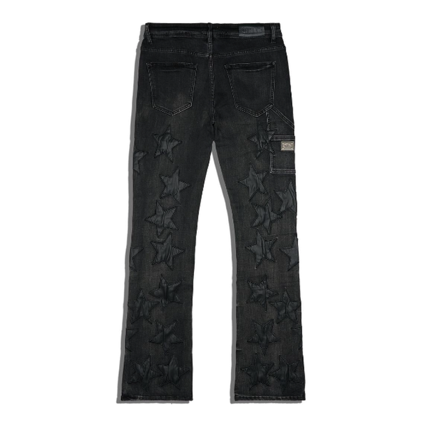 GFTD LA Super Star Flare Jeans "Black"