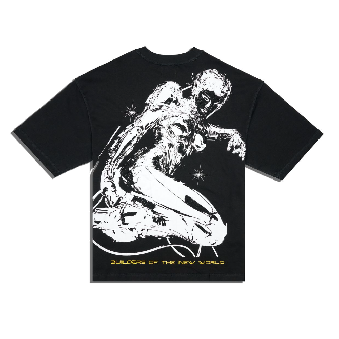 GFTD LA Builders Of The New World Tee "Black"