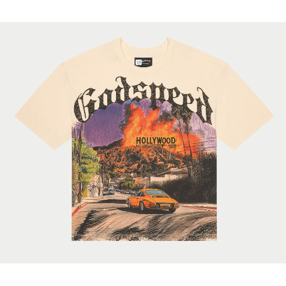 Godspeed Los Scandalous Tee "Bone"