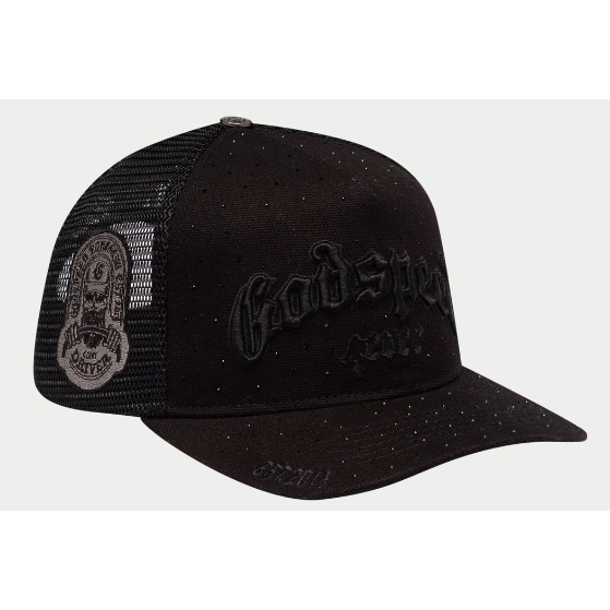 Godspeed Forever Trucker Hat "Black"