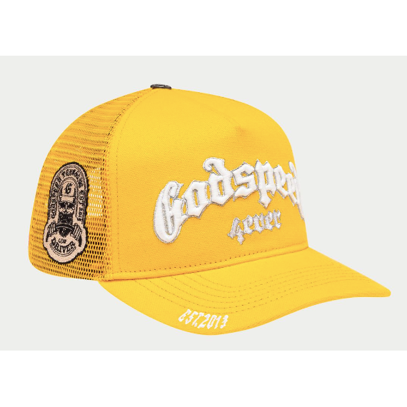 Godspeed Forever Trucker Hat "Yellow"