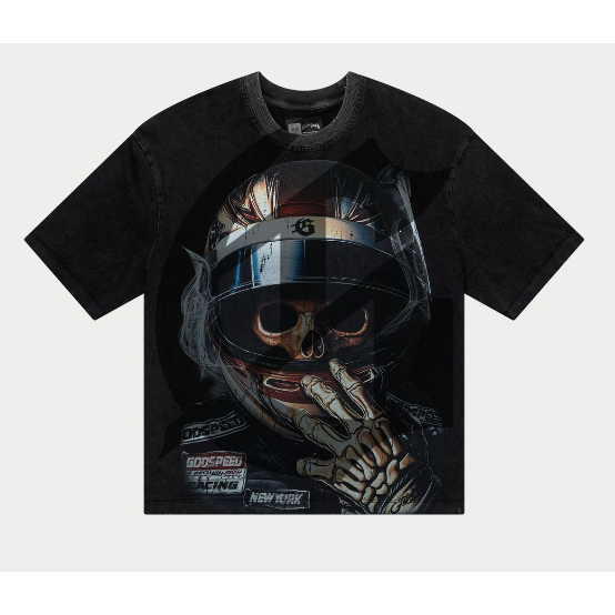 Godspeed F1 World Cup Tee "Black Wash"