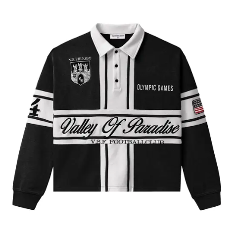 Vale Cross Rugby L/S Tee "Black"