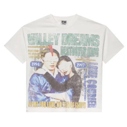 Vale Robot Bling Tee "Cream"
