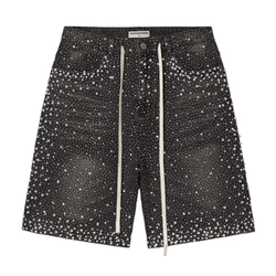 Vale Rainstorm Denim Shorts "Black"