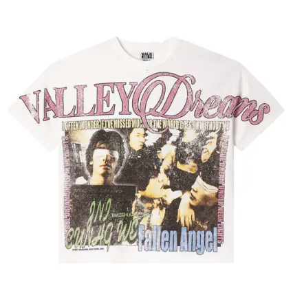 Vale Fallen Bling Tee "White"